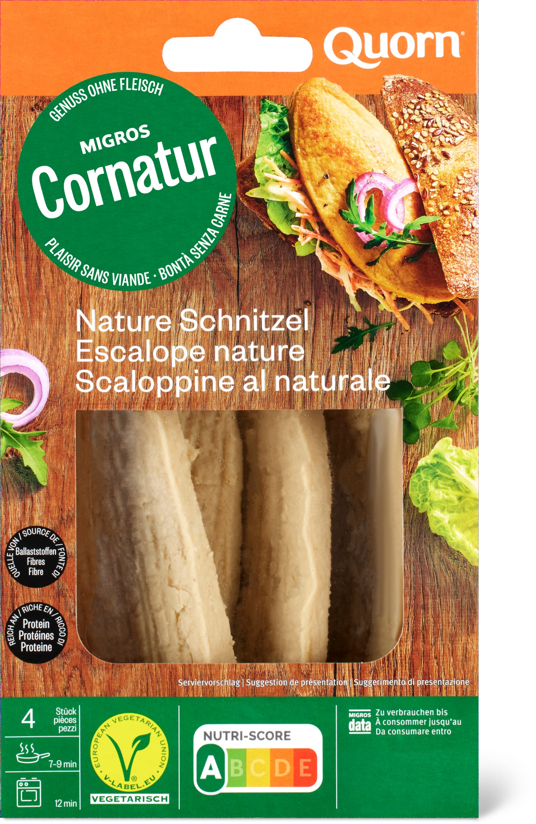 Quorn scaloppine al naturale